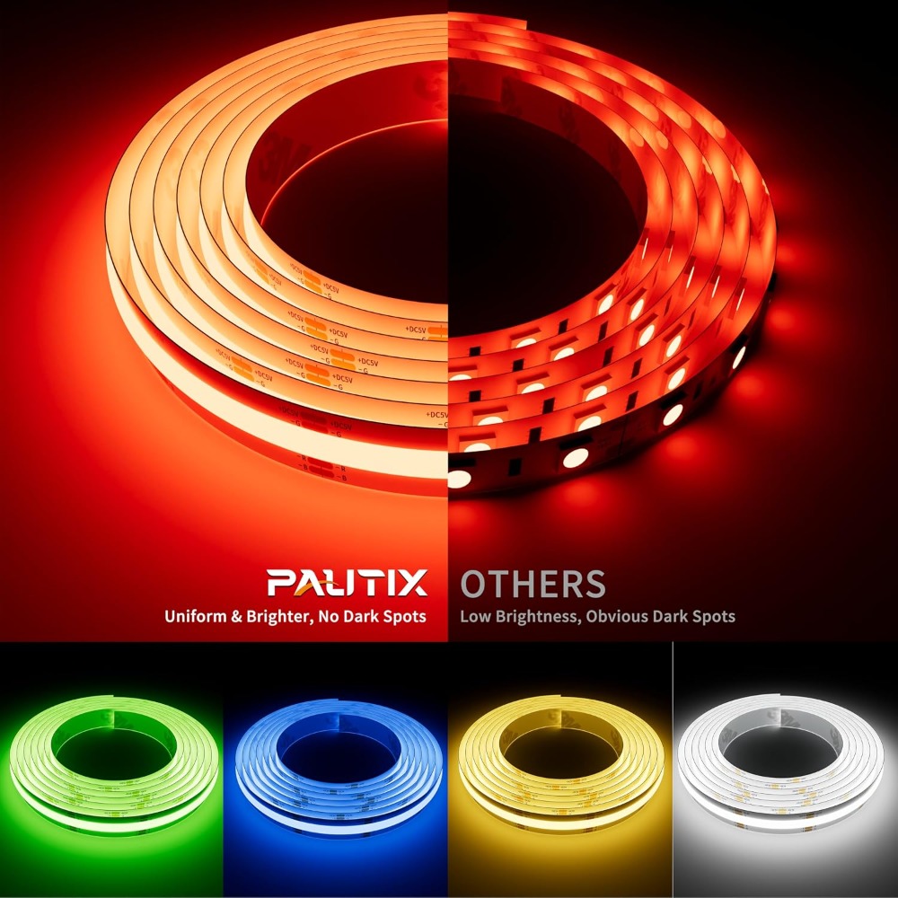 Lampu Strip LED RGB COB USB 5V - Led Strip Lights ulasan dan harga