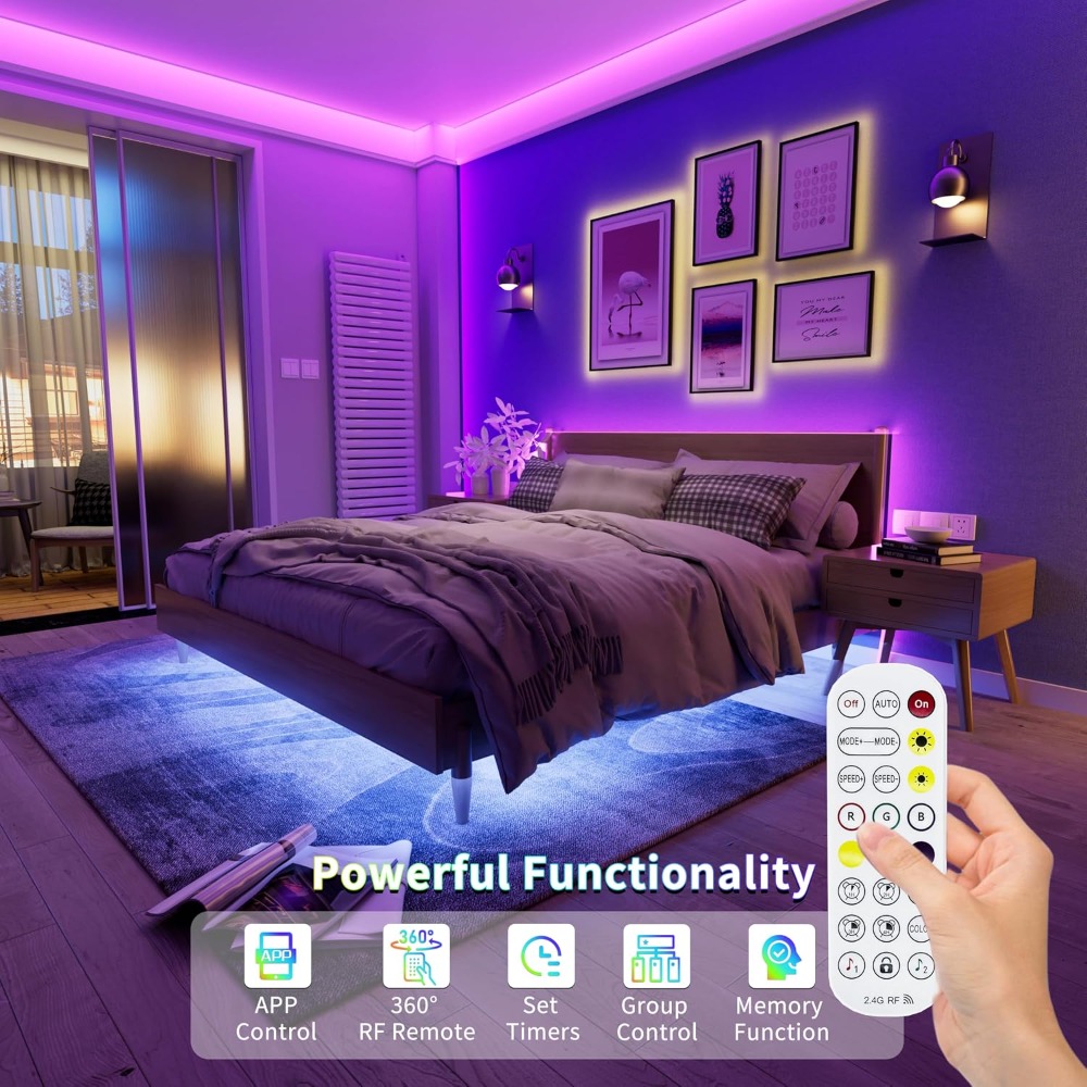 Lampu Strip LED RGB COB USB 5V - Led Strip Lights ulasan dan harga