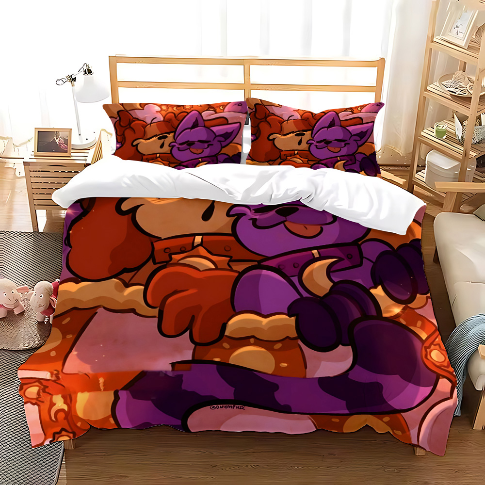 Set Seprai Game CatNap X DogDa - Decorative Throw Pillow ulasan dan harga