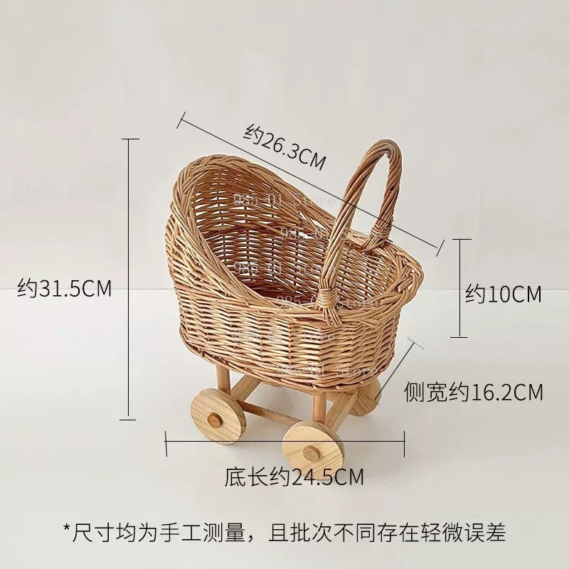 Keranjang anyaman rotan multif - Rattan Plant Basket ulasan dan harga