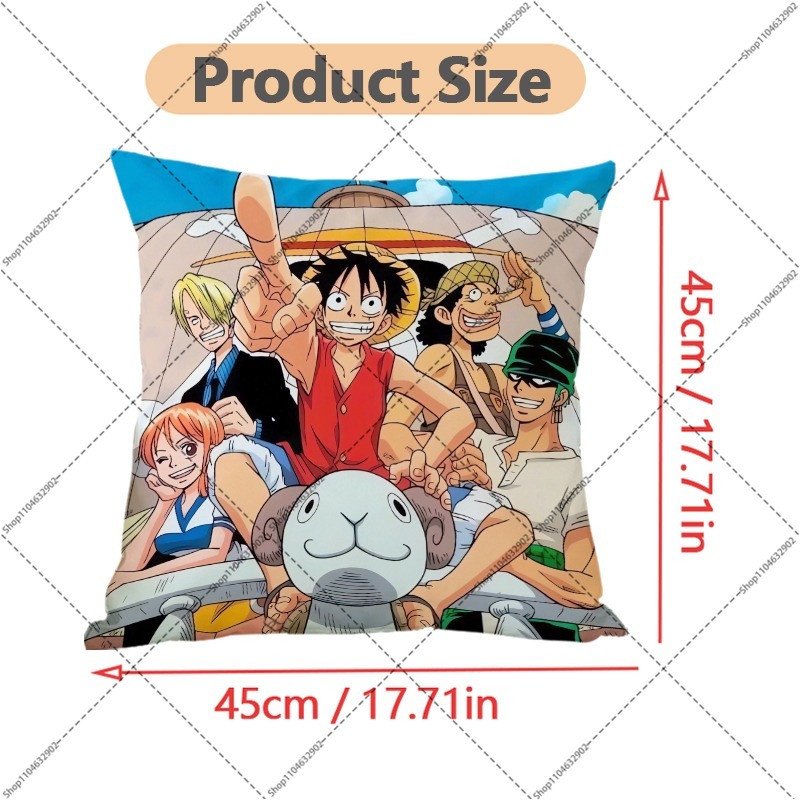 Sarung Bantal One Piece 45X45c - Decorative Throw Pillow ulasan dan harga