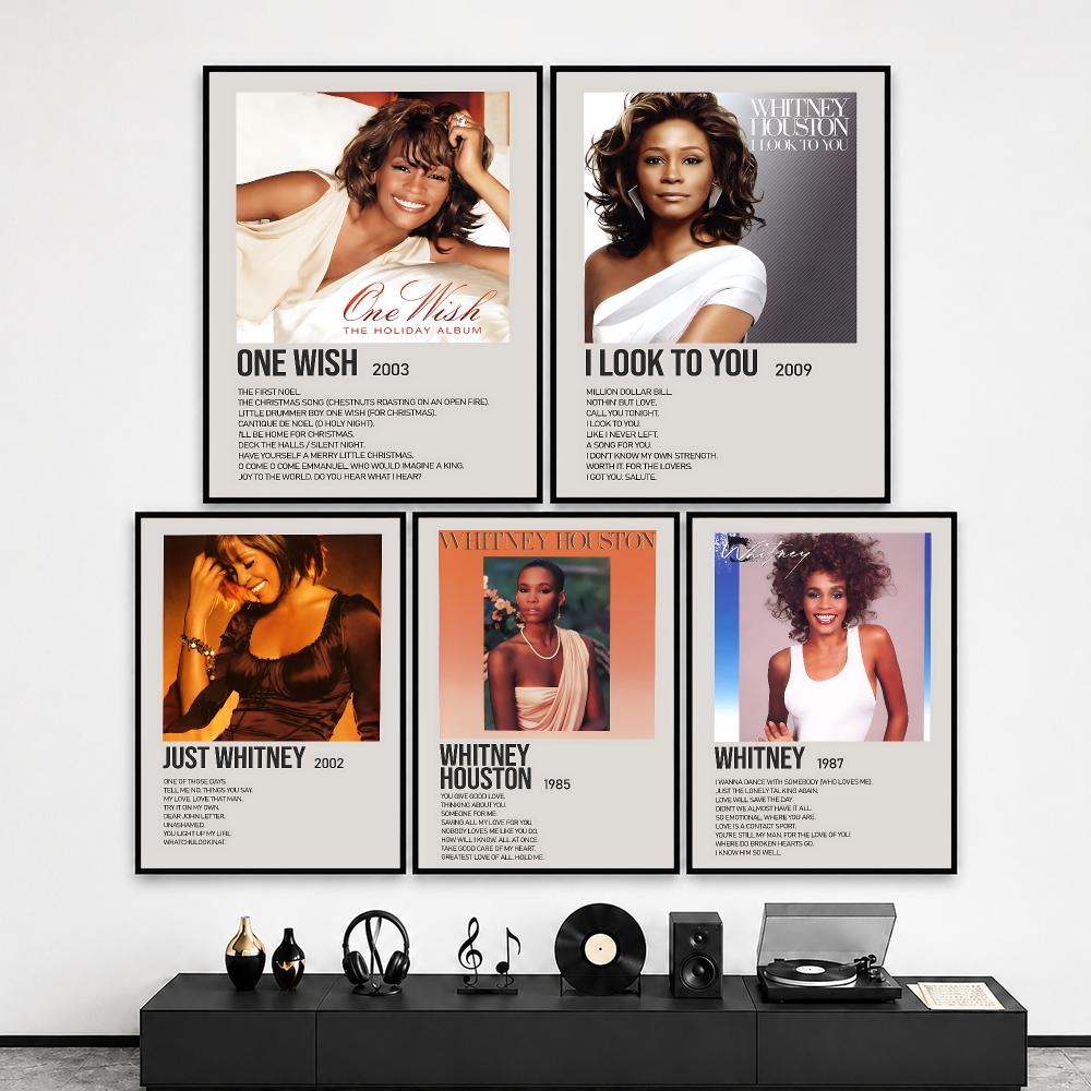 W-Whitney H-Houston A-Album Po - Home Decor Houston ulasan dan harga