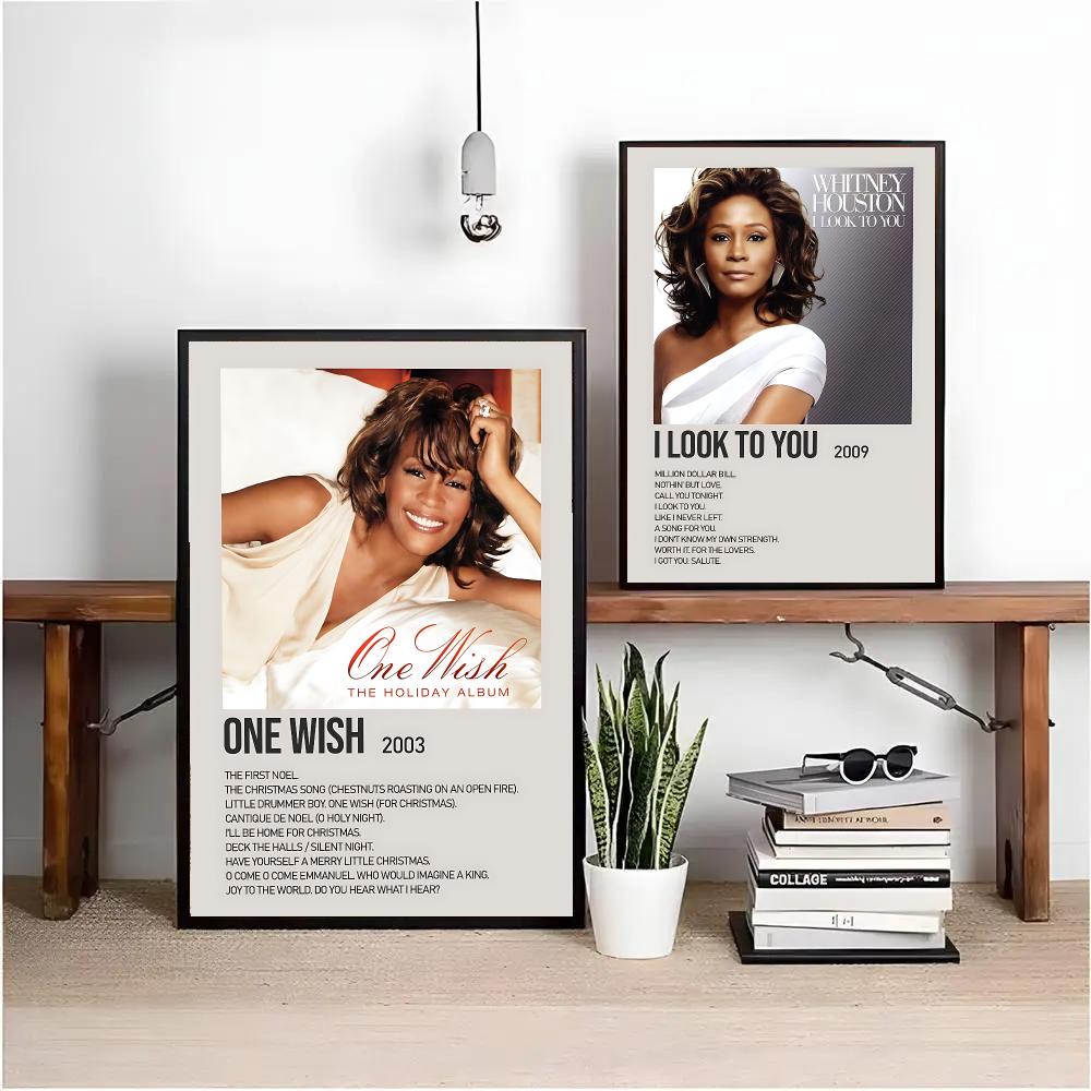 W-Whitney H-Houston A-Album Po - Home Decor Houston ulasan dan harga