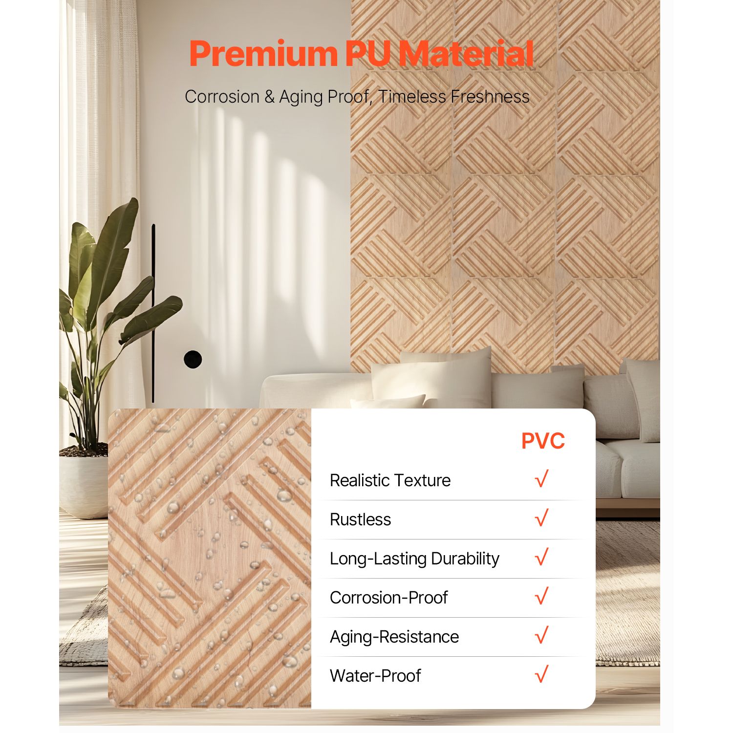 Panel Dinding 3D, 12 Paket 19, - Home Decor Wall Tiles ulasan dan harga