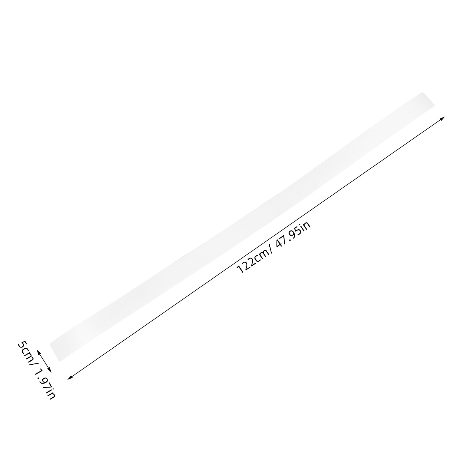 Panel Strip Difuser Lampu LED  - Home Decor White ulasan dan harga
